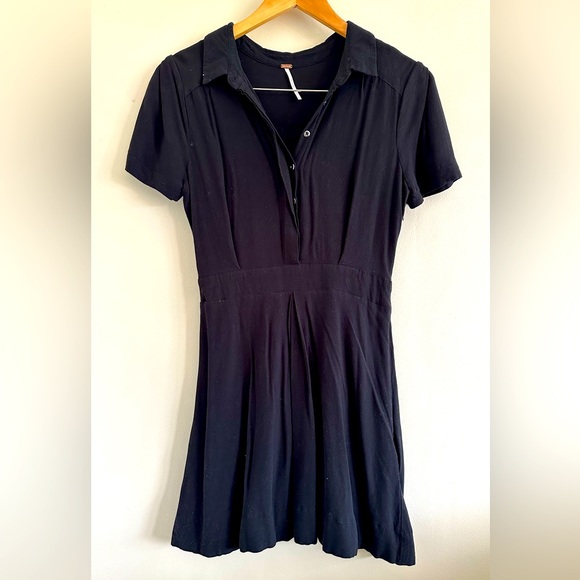 Free People Dresses & Skirts - Free People | Dream Chaser Black Dress, Size 6 ✨